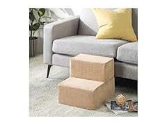 ZINUS Foam 13 Inch 2-Step Step Pet Stairs