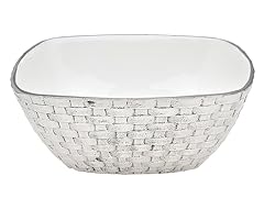 Large Bowl/Weave Design & Nickel Band