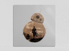 "Rolling Through Space" Metal Poster