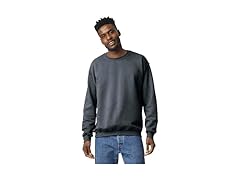 Fleece Crewneck Sweatshirt Dark Heather (XL)