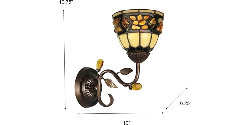Dale Tiffany Pebblestone Wall Sconce