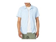 GAP Men (XXL) Short Sleeve Slim Stretch Shirt