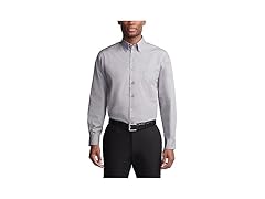 Van Heusen Dress Shirt (L) Slate