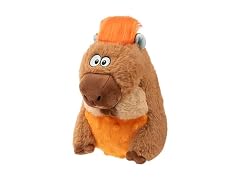 goDog Silent Squeak Capybara Ultrasonic Squeaky Dog Toy