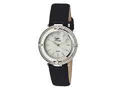 Tuscany Suede-Leather Band Watch