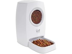Arf Pets Automatic Pet Feeder Food Dispenser 6L White