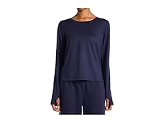 Reebok Women (M) Glow Long Sleeve Crewneck Jersey