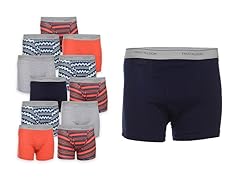 Fashion Short Leg Boxer Briefs 10-pack