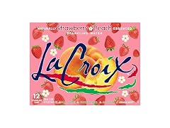 La Croix Strawberry Peach Sparkling Water Single, 12 FZ