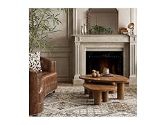 nuLOOM Becca Taupe/Ivory, 8' Square Rug