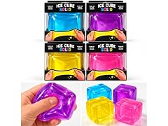 Squishy 2.2" Cube Sensory Toy Solid