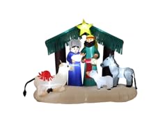 6.5' Inflatable Nativity Scene w/13 LEDs