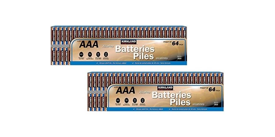 Kirkland Signature AA Alkaline Batteries 48 Pack New And Sealed Made In USA | UK