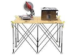 4' x 4' 9-Strut Work Support Sawhorse