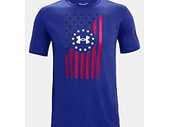 UA Men's Freedom Front Flag T-Shirt