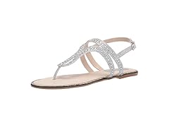 Women's Touch Ups Sandal Silver (9)