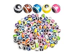 Jdesun Round Evil Eye Beads