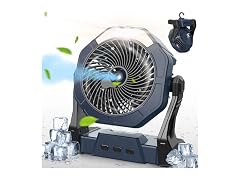 Ausic Portable Misting Camping Fan