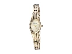 Armitron Gold Women's 75/3313CHGP Oval Watch
