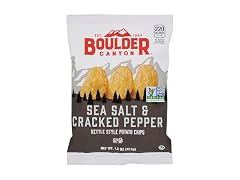 Boulder Canyon Chips Sea Salt & Cracker Pepper