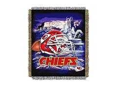 KANSAS CITY CHIEFS Woven Tapestry 48x60