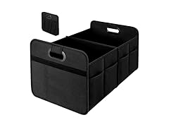 YSSOA 2 Compartments Car Trunk Organizer