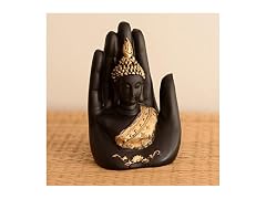 eCraftIndia Golden Handcrafted Palm Budd