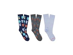 Caribbean JOE Men (OS) Dress Tiki Heads Socks
