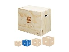 Elevens 3 in 1 Wooden Plyo Box (20"x14"x16")