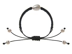 Freshwater Pearl Knotted Cord Bracelet