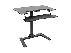 Black 36" Electric Compact Desk