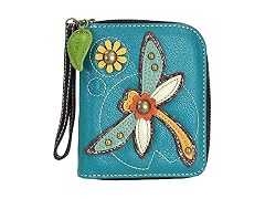  Chala Dragonfly Zip-Around Wallet/Wrist (Open Box)