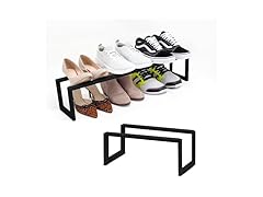 Qualiazero Expandable Shoe Rack Organizer
