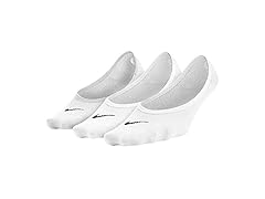 Nike Womens 3-Pack Multicolor Lightweight Footie