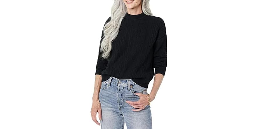 Amazon Essentials Cable Knit Sweater