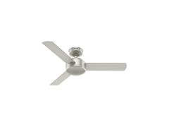 Hunter Fan 44 Inch Casual Matte Nickel Finish