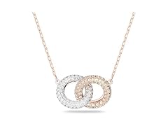 Swarovski Dextera Women's Circle Pendant Chain