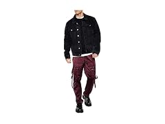 Forever 21 Men (M) Satin Drawstring Utility Pants