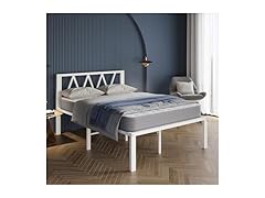 Avenco 18" King Bed Frame with Headboard