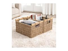 Suptinwear seagrass Woven Storage Basket