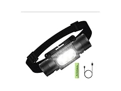 NOOR Rechargeable Headlamp Flashlight