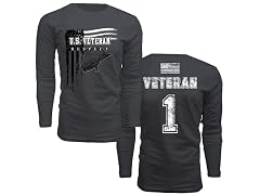 Men U.S. Veterans Long Sleeve Shirt