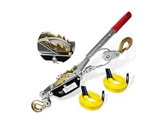 2 Ton Come Along Winch 12 Ft Steel Cable 