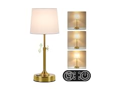 Yochoice Height Adjustable Cordless Table Lamp