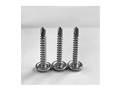  410 SS #8x1 Tapping Screws 100pcs