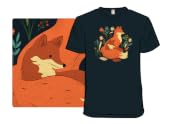Foxes and flowers
