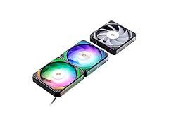 LTC 120mm Case Fan, ARGB, Black