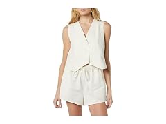 The Drop ESMA Linen Vest