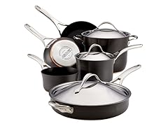 Anolon 82943 9-Piece Non Stick Cookware Set