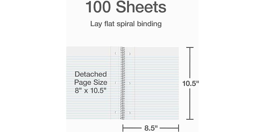Sujce Notebook Oxford Oxford 1 Subject Spiral Notebook, Green